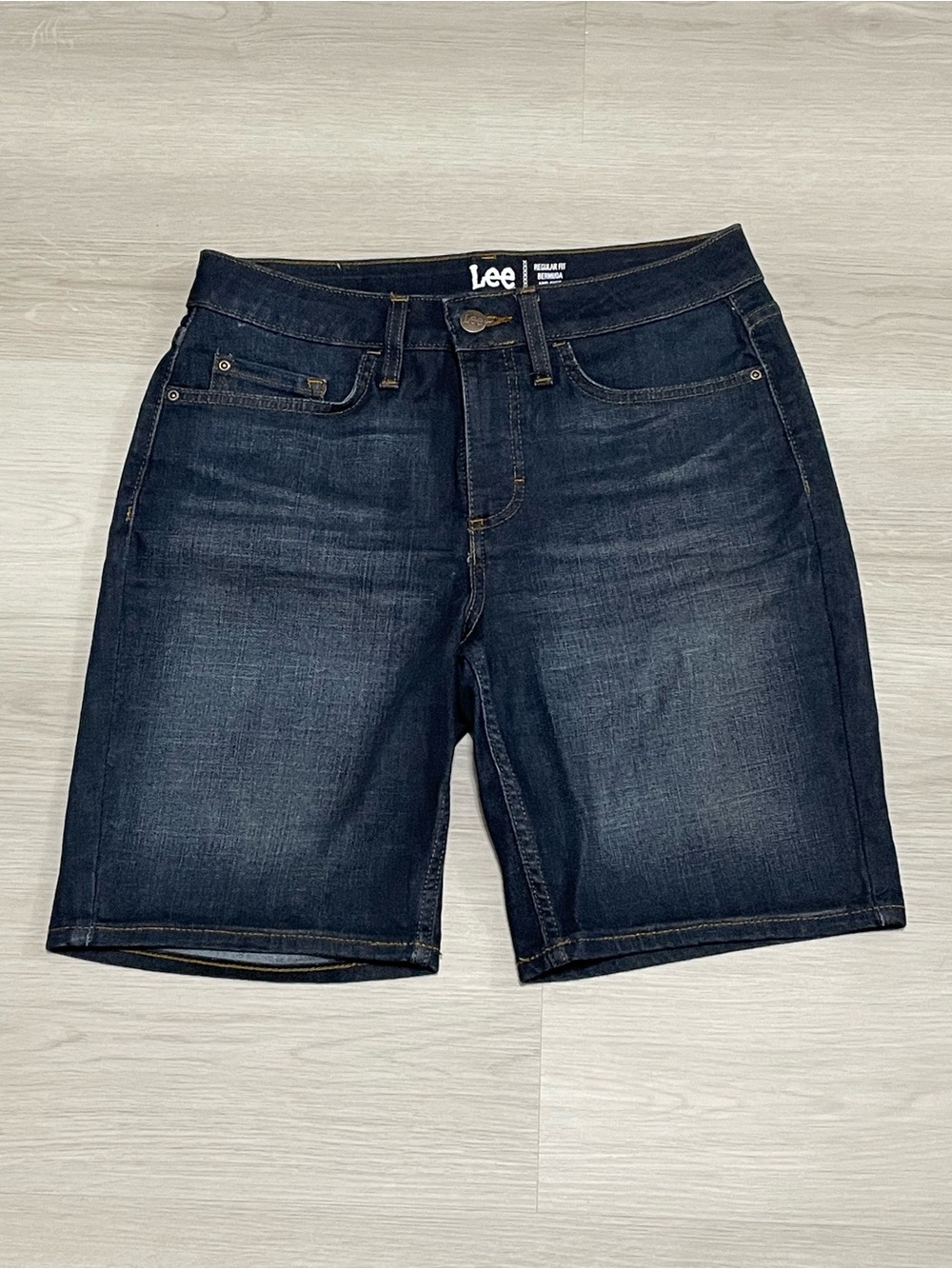 Lee Women’s Dark Blue Denim Shorts